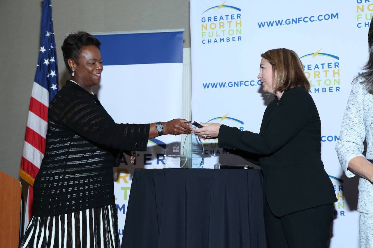 Tracey Grace Receives Award from Greater North Fulton Chamber of Commerce